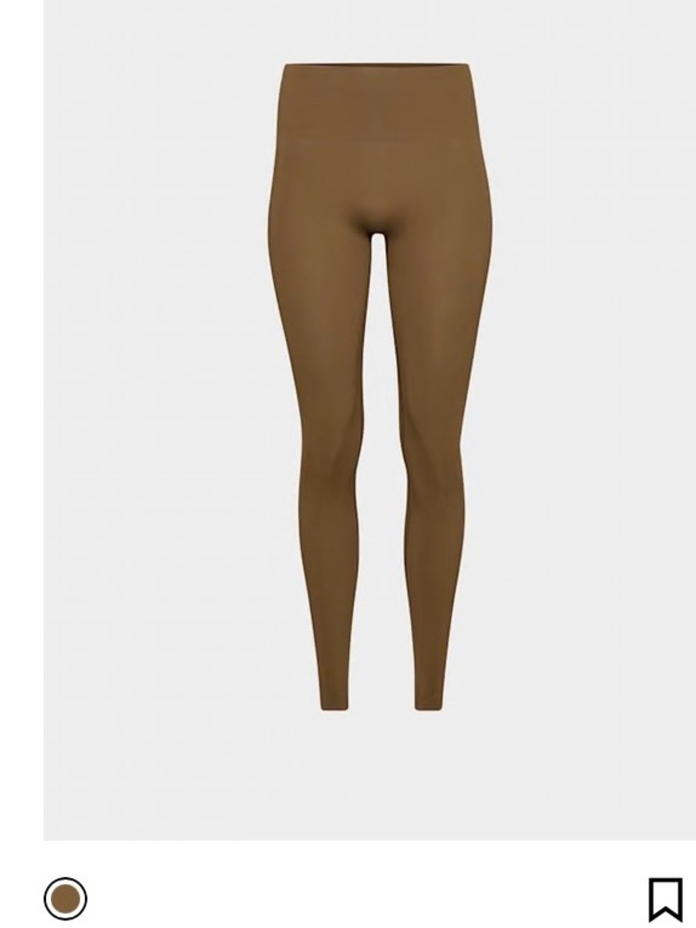 Aritiza women’s High-Waist Brown Performance Leggings